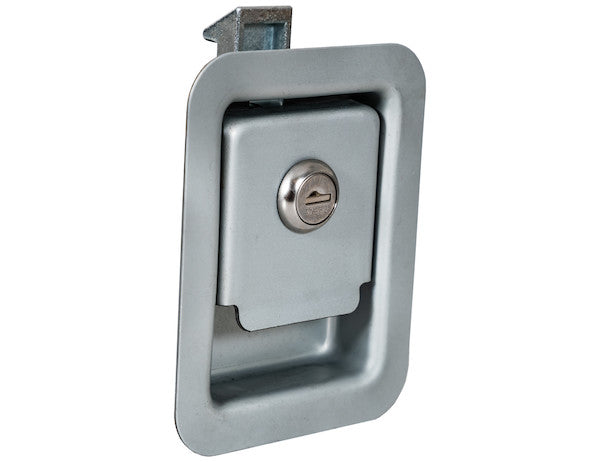 Load image into Gallery viewer, Rust Resistant Steel Junior Single Point Locking Paddle Latch - Weld-On

