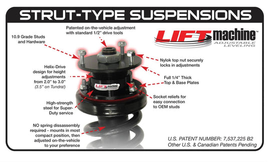 Proryde Leveling Kit — 2015-2022 Chevrolet & GMC - PRO-74-1150G - Absolute Autoguard