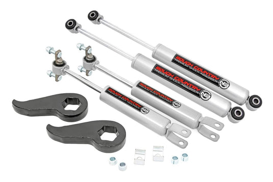 Rough Country 1.5-2 Inch Leveling Kit, N3, Premium N3 - 2011-2019 Chevrolet Silverado 2500 HD/3500 HD & GMC Sierra 2500 HD/3500 HD