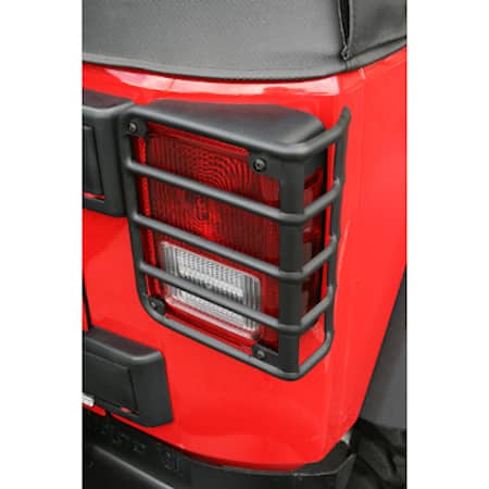 Rugged Ridge Taillight Euro Guards — 2007-2018 Jeep Wrangler/Wrangler JK - RGG-11226.02 - Absolute Autoguard