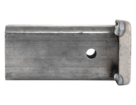 2 Inch Black Receiver Tube - 10 Inch Shank