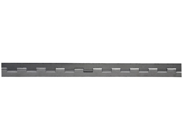 Load image into Gallery viewer, Steel Continuous Hinge .075 x 72 Inch Long with 1/4 Pin and 3.0 Open Width
