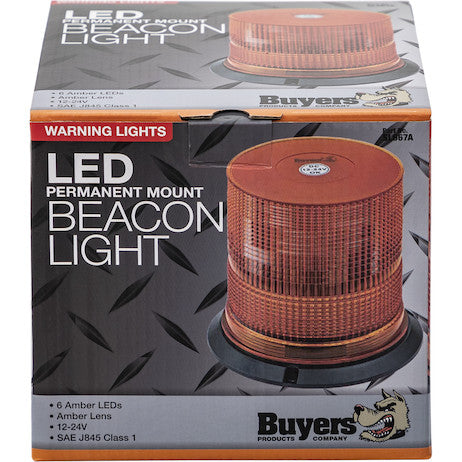 Class 1 6.1 Inch Tall LED Amber Beacon Light