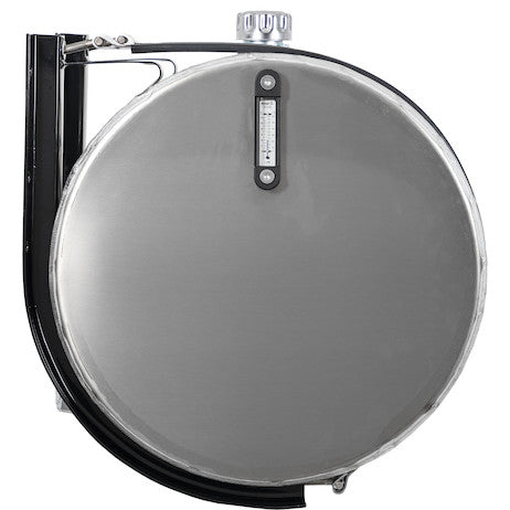 Side Mount Cylindrical Aluminum Reservoir With Rear Ports