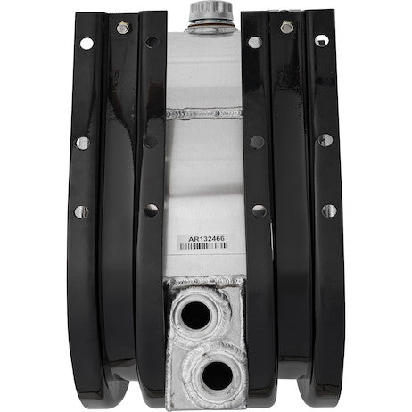 Side Mount Cylindrical Aluminum Reservoir With Rear Ports