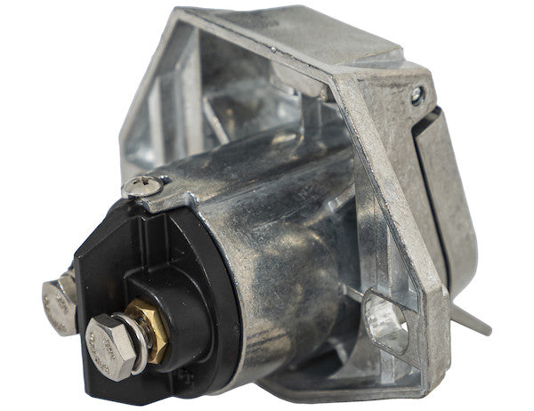 Load image into Gallery viewer, 2-Way Die-Cast Zinc Trailer Connector -Truck Side - Vertical Pin Arrangement
