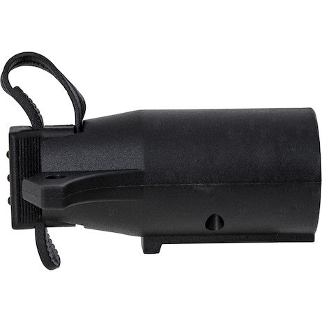 Load image into Gallery viewer, 7-Way Flat to 4-Flat Plastic Trailer Connector Adapter with LED Tester
