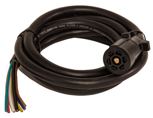 7-Way Truck Side Flat Pin Trailer Connector