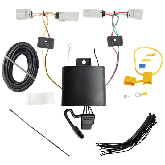 Tekonsha 4-Flat Trailer Hitch Wiring Harness — 2021-2026 Ford Bronco - TEK-118849 - Absolute Autoguard