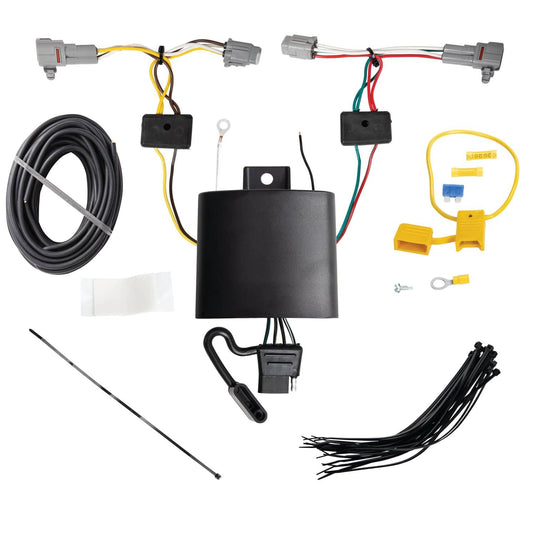 Tekonsha 4-Flat Trailer Hitch Wiring Harness — 2020-2022 Subaru Legacy - TEK-118854 - Absolute Autoguard
