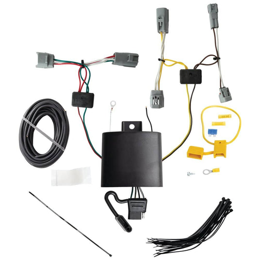 Tekonsha 4-Flat Trailer Hitch Wiring Harness — 2022-2025 Toyota Corolla Cross - TEK-118864 - Absolute Autoguard