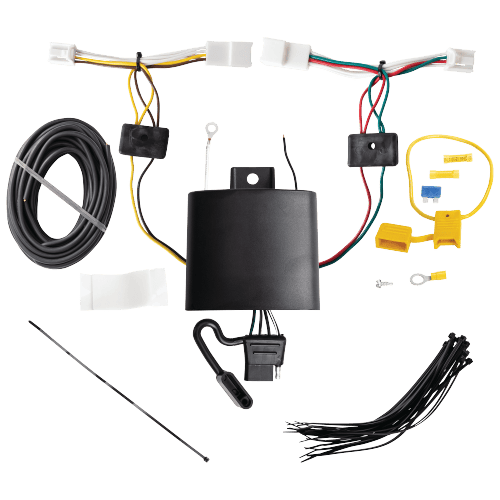 Tekonsha 4-Flat Trailer Hitch Wiring Harness — 2022 Lexus NX - TEK-118868 - Absolute Autoguard