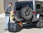 Load image into Gallery viewer, SALTDOGG® TGSUV1B 4.4 Cubic Foot Tailgate Spreader
