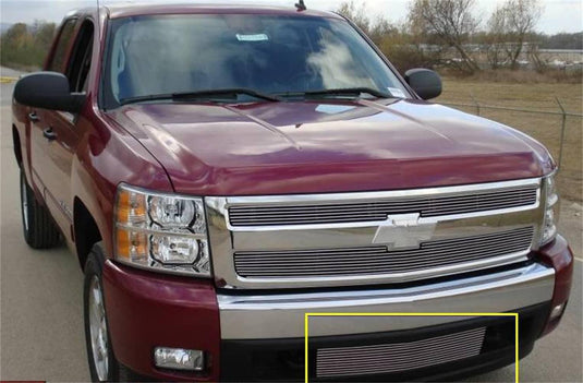 T-Rex Billet Bumper Insert — 2007-2013 Chevrolet Silverado 1500/Silverado 2500 HD/Silverado 3500 HD - TRE-25110 - Absolute Autoguard