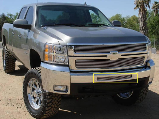 T-Rex Billet Bumper Insert — 2007-2013 Chevrolet Silverado 1500/Silverado 2500 HD/Silverado 3500 HD - TRE-25112 - Absolute Autoguard