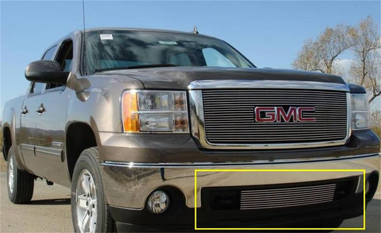 T-Rex Billet Bumper Insert — 2007-2013 GMC Sierra 1500/Sierra 2500 HD/Sierra 3500 HD - TRE-25205 - Absolute Autoguard