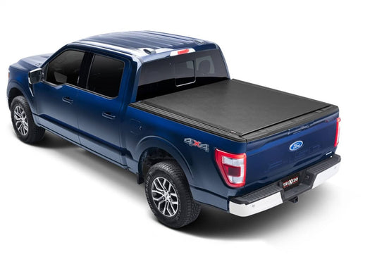 Ford F-150 Truxedo Black Lo Pro Soft Roll Up Tonneau Cover for 2015 2024