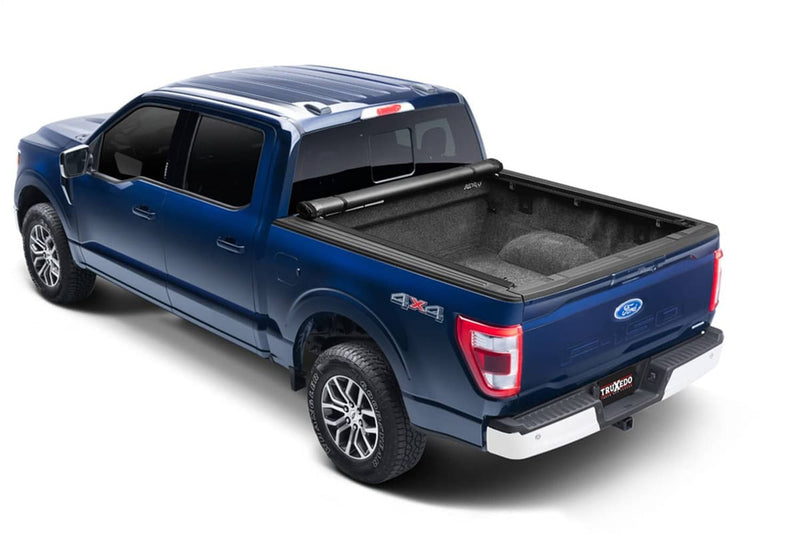 Load image into Gallery viewer, Ford F-150 Truxedo Black Lo Pro Soft Roll Up tonneau Cover for 2015 to 2024
