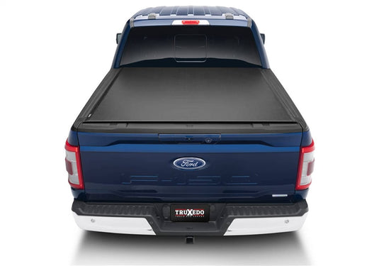 Ford F-150 Truxedo Black Lo Pro Soft Roll Up tonneau Cover for 2015 to 2024