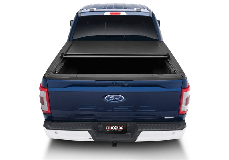 Load image into Gallery viewer, Ford F-150 Truxedo Black Lo Pro Soft Roll Up tonneau Cover for 2015 to 2024
