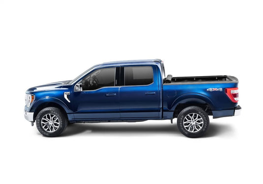 Ford F-150 Truxedo Black Lo Pro Soft Roll Up Tonneau Cover for 2015 to 2025