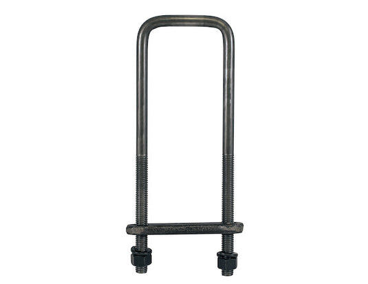 12 Inch Square Bend 5/8 Inch U-Bolt Kit-4 Sets
