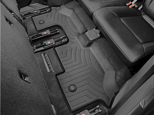 WeatherTech FloorLiner, 3rd Row, Black, With Second Row Bench - 2018-2026 Volkswagen Atlas
