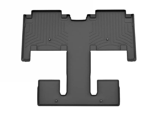 WeatherTech FloorLiner, 2nd & 3rd Row, Black, With Second Row Buckets - 2024-2026 Kia EV9