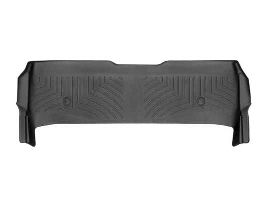 Ford F-250 Super Duty WeatherTech Black Rear Floor Mat for 2011 to 2016