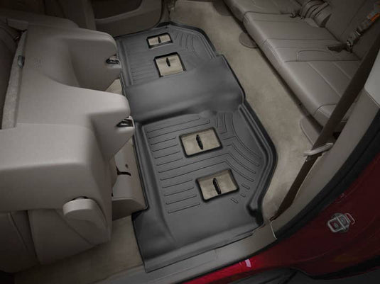 WeatherTech FloorLiner, 3rd Row, Black, With Second Row Bench - 2015-2020 Cadillac Escalade ESV, Chevrolet Suburban, GMC Yukon XL