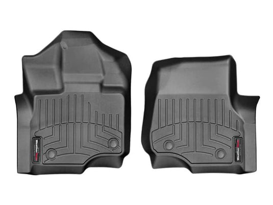 Ford F-150 WeatherTech Black Front Floor Mat for 2015 to 2024