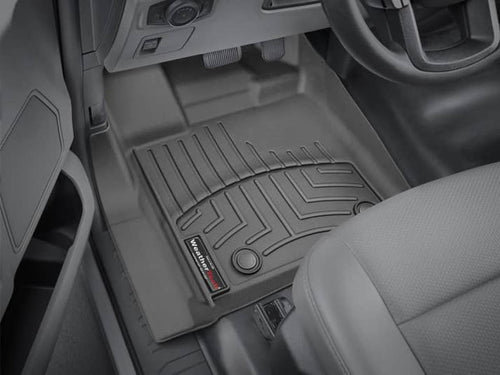 Ford F-150 WeatherTech Black Front Floor Mat for 2015 to 2023