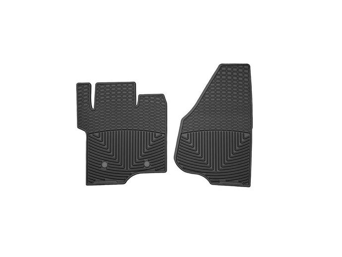 Ford F-250 Super Duty Weather Tech Black Classic Front Floor Mat for 2011 to 2016