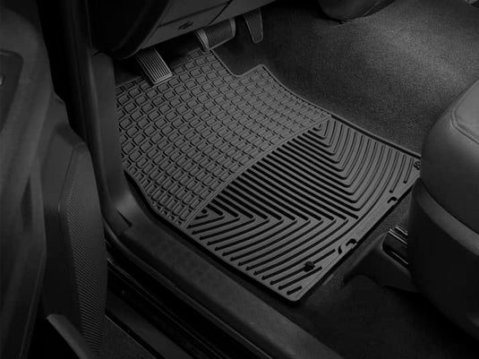 WeatherTech All-Weather Floor Mats, Front, Black, With Passenger Side Retention - 2012-2024 Ram 1500/1500 Classic/2500/3500
