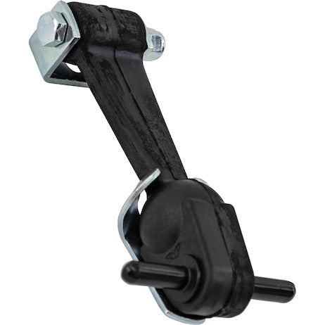Load image into Gallery viewer, 6 Inch Heavy-Duty Rubber Hood Catch - Includes Brackets and Pin-No Bumper
