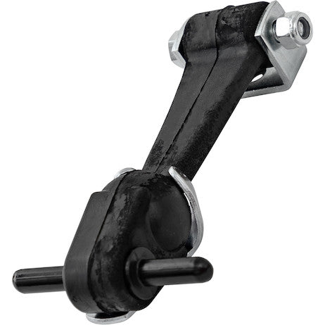 6 Inch Heavy-Duty Rubber Hood Catch - Includes Brackets and Pin-No Bumper