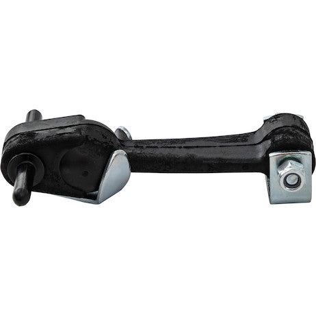6 Inch Heavy-Duty Rubber Hood Catch - Includes Brackets and Pin-No Bumper