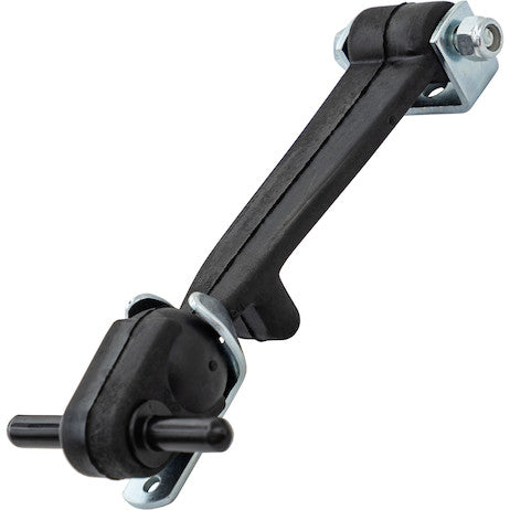 Load image into Gallery viewer, 7-7/8 Inch Heavy-Duty Rubber Hood Catch - Includes Brackets and Pin-With Bumper
