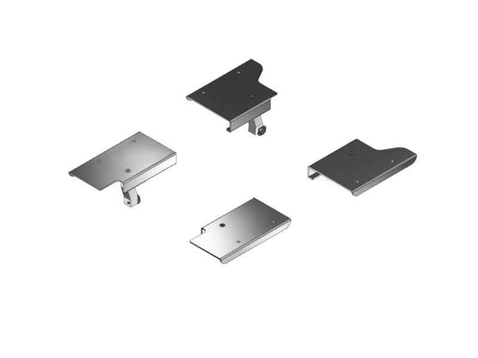 Ford F-150 Wescan Silver Aluminum Box Cap Kit for 2009 to 2014