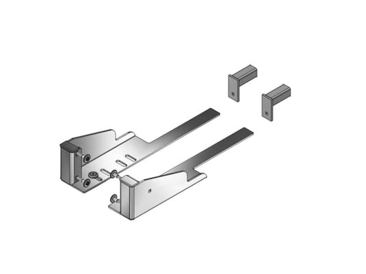 Nissan Titan Westcan Silver Aluminum Cross Over Box Kit for 2016 to 2021