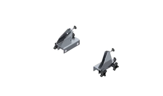 GMC Sierra Westcan Carbon Black Aluminum Rear Rack Install Kit for 1999 to 2025