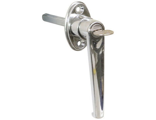 L-Type Locking Door Handle - 3-1/2 Inch Handle Length with CL001 Key - B2394L - Buyers Products
