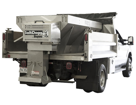 SaltDogg¬¨√Ü 2.75 Cubic Yard Gas Engine Stainless Steel Mid-Size Hopper Spreader - 1400460SS - Buyers Products