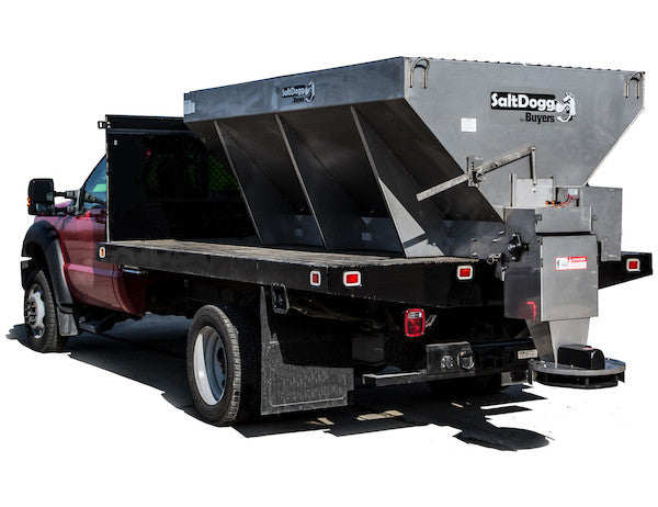 SaltDogg¬¨√Ü 9 Ft. X 38 In. Electric Chain 304 Stainless Steel Spreader - 14709F380211 - Buyers Products