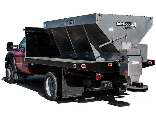 SaltDogg¬¨√Ü 9 Ft. X 38 In. Electric Chain 304 Stainless Steel Spreader - 14709F380211 - Buyers Products