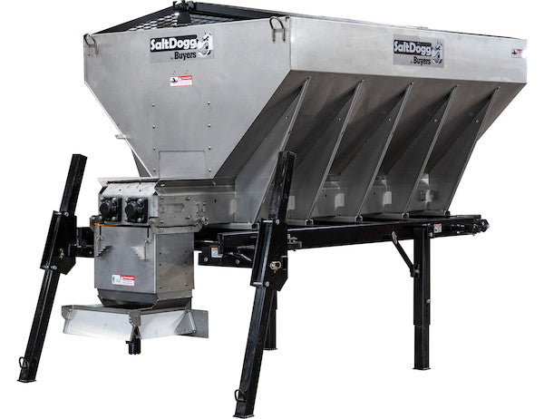 SaltDogg¬¨√Ü 13.0 Cubic Yard 12 FT Hydraulic Dual Auger Spreader - 14512F697121 - Buyers Products