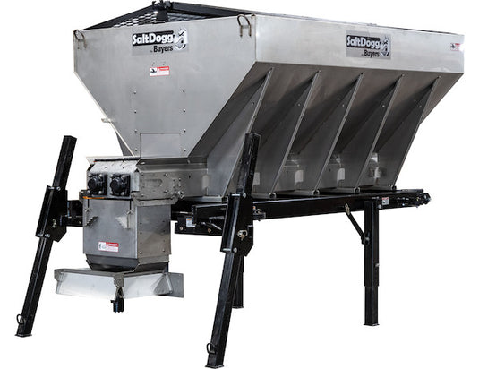 SaltDogg¬¨√Ü 9.0 Cubic Yard 12 FT Hydraulic Dual Auger Spreader - 14512F577121 - Buyers Products