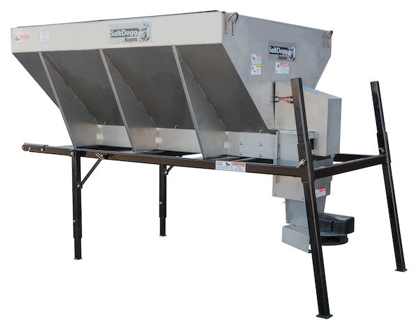 SaltDogg¬¨√Ü 10 Ft. X 52 In. Electric Auger Stainless Steel Spreader - 14710F527211 - Buyers Products