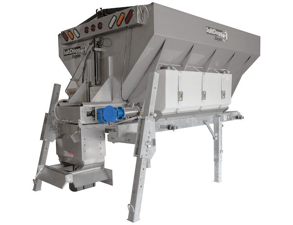 SaltDogg¬¨√Ü 7.0 Cubic Yard Electric Stainless Steel Municipal Hopper Spreader - 14510F570121 - Buyers Products