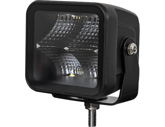 Ultra Bright Edgeless 3 Inch Wide Flood Light - Square Lens - 1492236 - Buyers Products